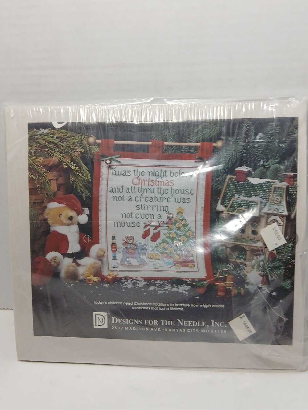Christmas Tradition Cross Stitch Kit Twas Night Before Wall Hanging #1910 New